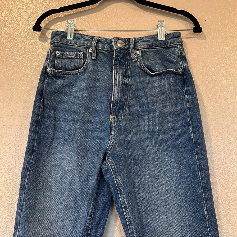 Forever 21 High Rise Straight Leg Blue Jeans Women's Size‎ 26